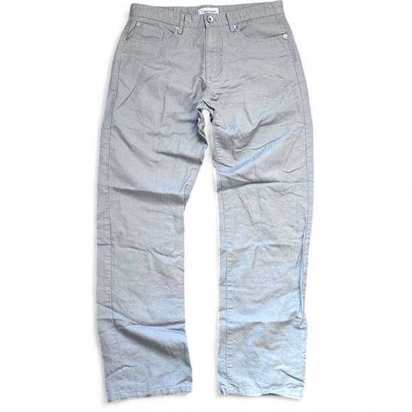 Calvin Klein Other - Men’s Linen Blend Calvin klein lightweight casual pants. Gray. Size 32x32